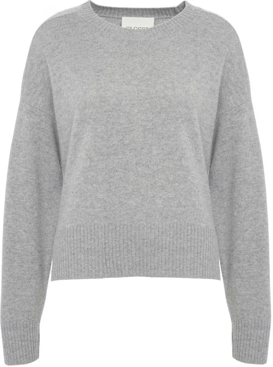 Pulovere CLOSED Wool crew neck sweater Grey Femei (BM 19033768) 2