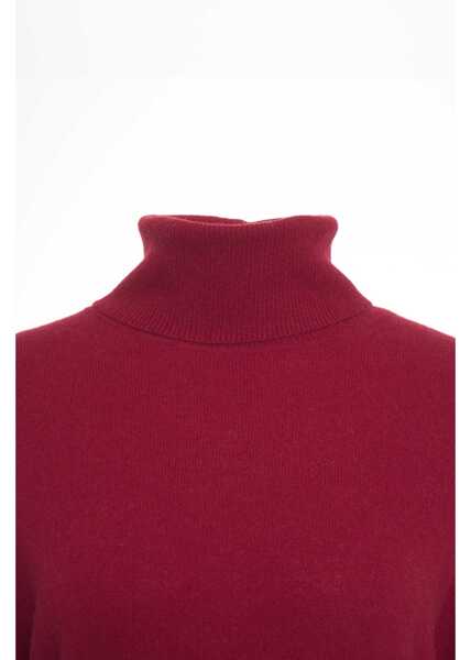 Pulovere CRUSH Cashmere turtleneck sweater Red Femei (BM 19033777) 4
