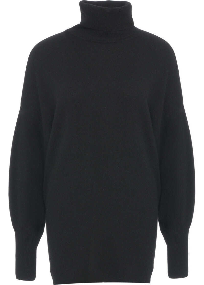 Pulovere CRUSH Cashmere turtleneck sweater Black Femei (BM 19033777) 2