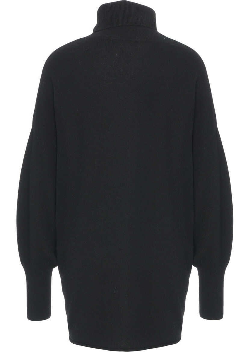 Pulovere CRUSH Cashmere turtleneck sweater Black Femei (BM 19033777) 3