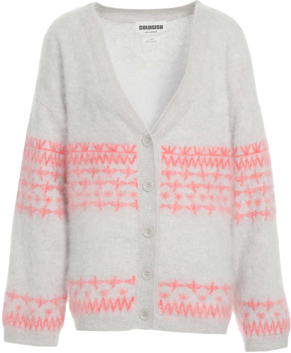 Cardigane CRUSH Cashmere cardigan Grey Femei (BM 19033807) 1