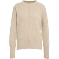 Pulovere Knit sweater with logo Femei