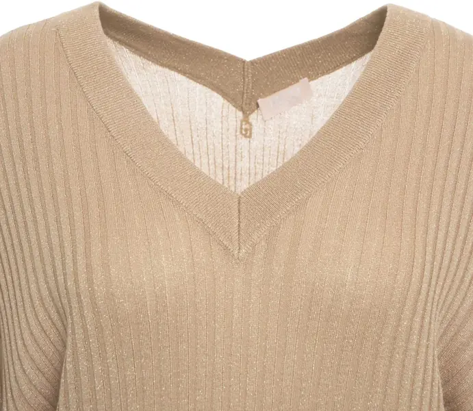 Pulovere Liu Jo V-neck sweater Beige Femei (BM 19033834) 4