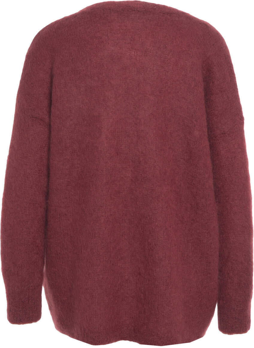 Cardigane Kaos Mohair cardigan Red Femei (BM 19033852) 3