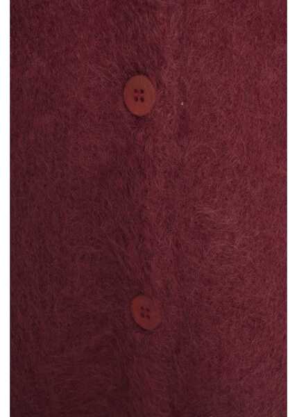 Cardigane Kaos Mohair cardigan Red Femei (BM 19033852) 4