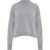 Solotre Wool mock neck sweater Grey
