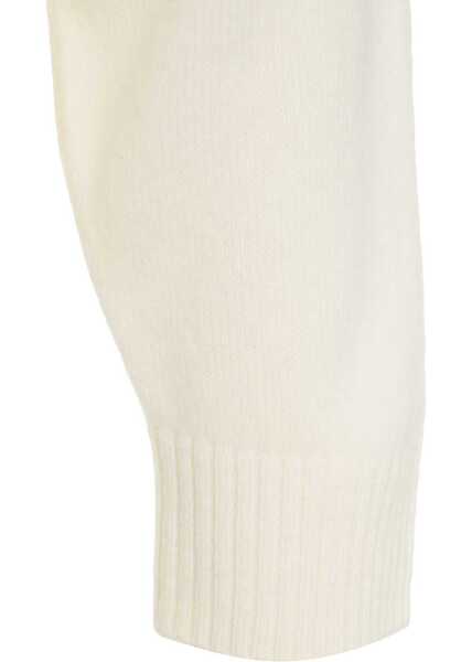 Pulovere Liu Jo White Sweater with cut-outs White Femei (BM 19033876) 4