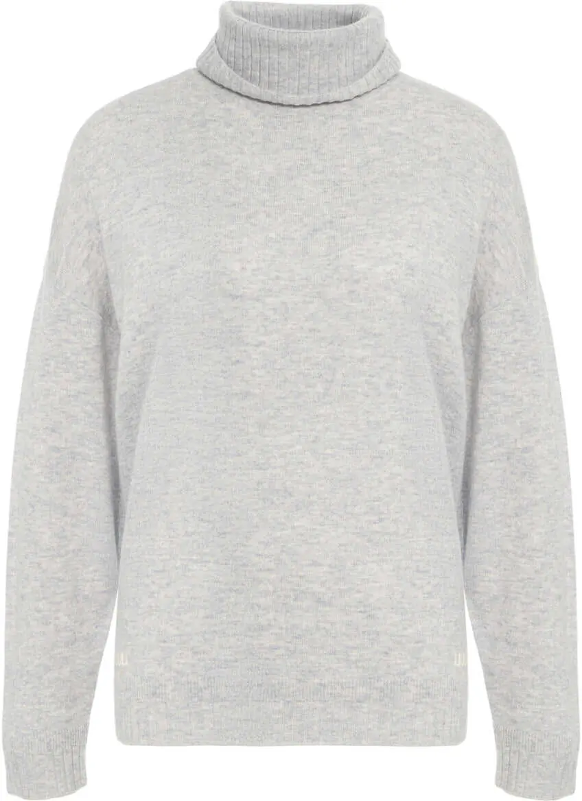 Pulovere LIU JO SPORT Wool turtleneck sweater Grey Femei (BM 19033885) 1