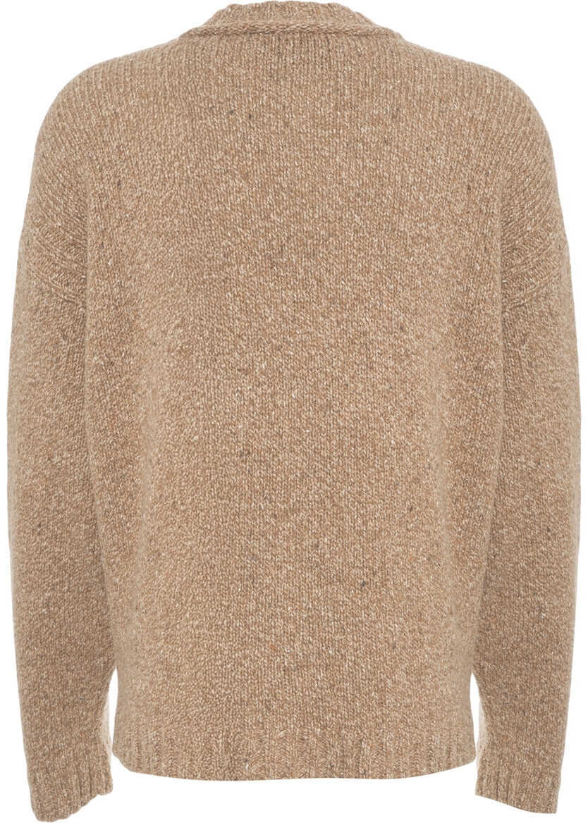 Cardigane AMARANTO Wool blend cardigan Brown Barbati (BM 19033891) 3