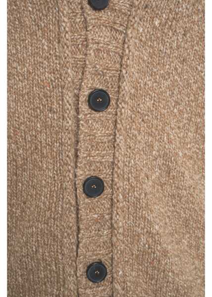 Cardigane AMARANTO Wool blend cardigan Brown Barbati (BM 19033891) 5