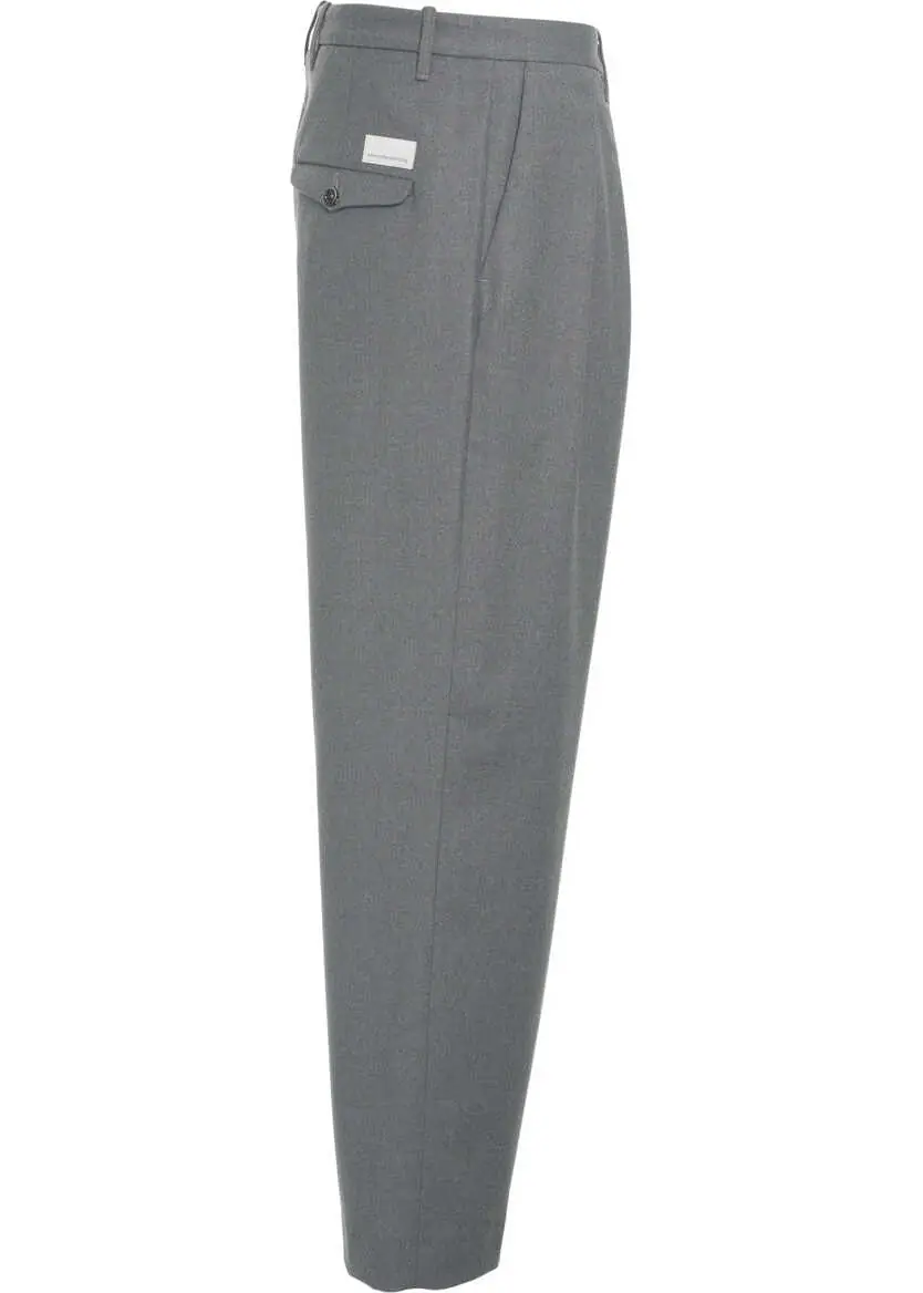 Pantaloni casual Nine in the morning Pleated trousers Kai Grey Barbati (BM 19033903) 4