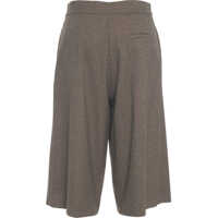 Pantaloni casual Kaos Dama - Pantaloni casual Kaos Pleated culottes Brown Femei (BM 19033909) - B-mall.ro