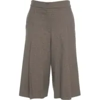 Pantaloni casual Pleated culottes Femei