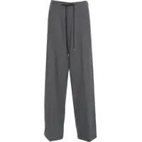Pantaloni office Pants with drawstring Femei