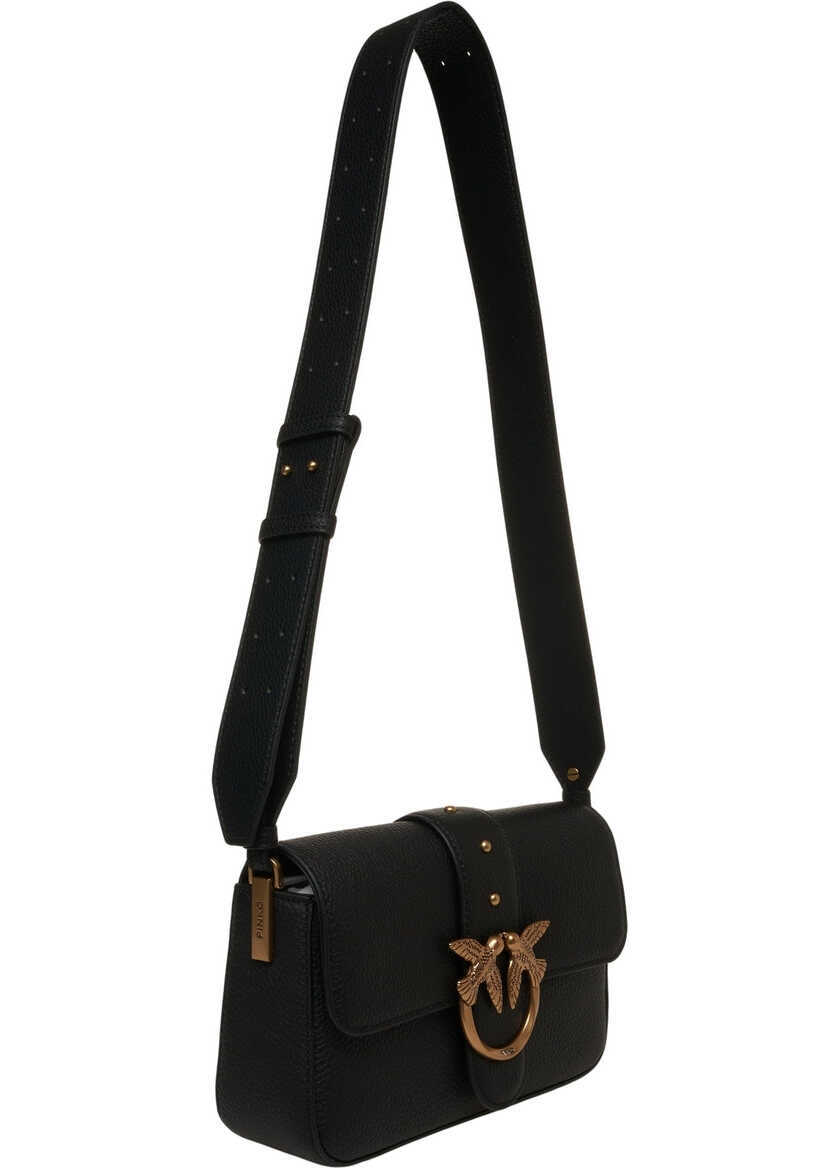 Genti de umar Pinko Shoulder bag Love One Mini Black Femei (BM 19033942) 3