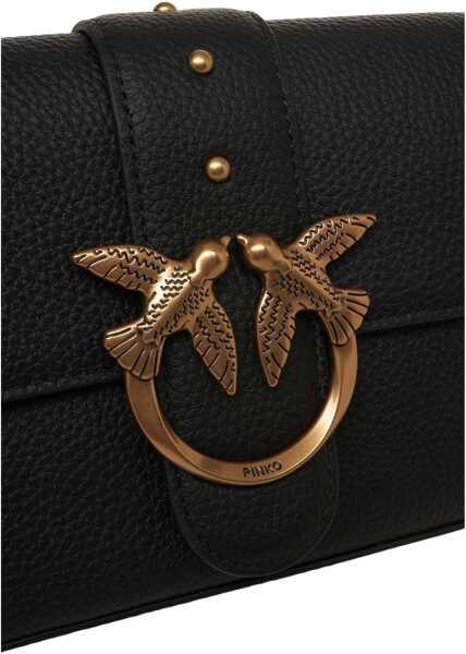 Genti de umar Pinko Shoulder bag Love One Mini Black Femei (BM 19033942) 5