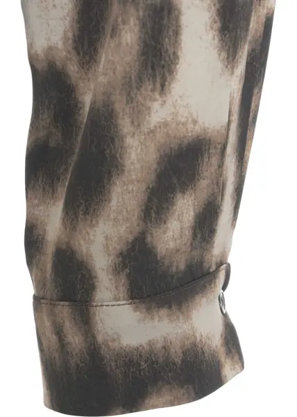 Bluze Jucca Blouse with animal print Brown Femei (BM 19033960) 4