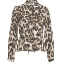 Bluze Blouse with animal print Femei
