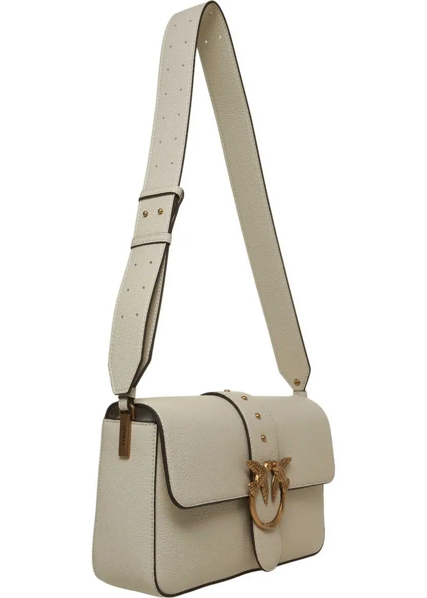 Genti de umar Pinko Shoulder bag Love Bag Slouchy White Femei (BM 19033966) 3