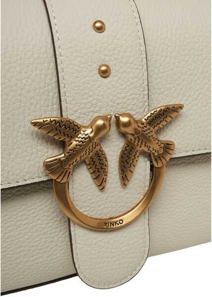 Genti de umar Pinko Shoulder bag Love Bag Slouchy White Femei (BM 19033966) 5