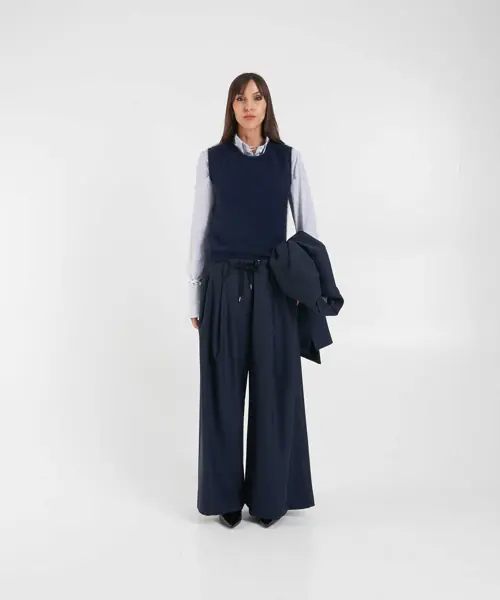 Bluze Himons Striped blouse Blue Femei (BM 19033981) 3