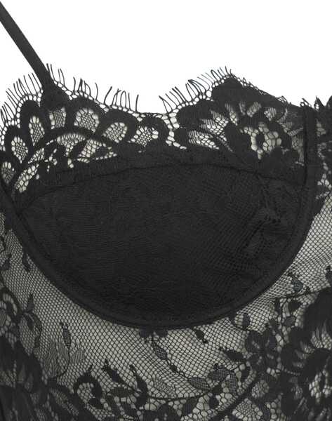 Maiouri Herskind Lace top Black Femei (BM 19033984) 4