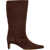 STAUD Suede boots 'Wally' Brown