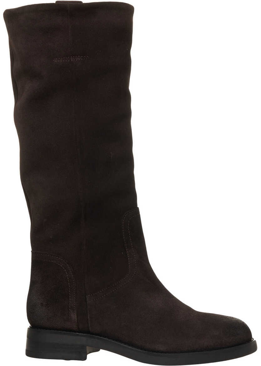 Cizme de iarna CURIOSITE Suede boots Brown Femei (BM 19034023) 2