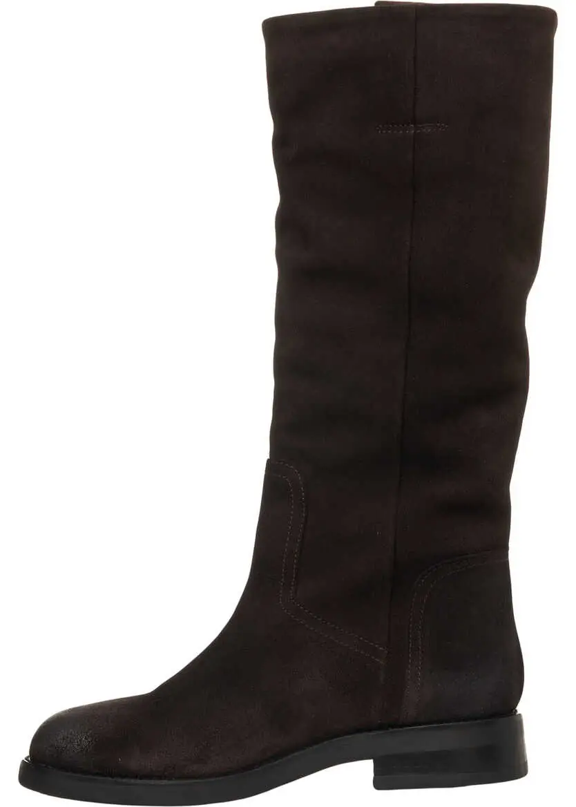 Cizme de iarna CURIOSITE Suede boots Brown Femei (BM 19034023) 4