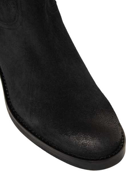 Cizme de iarna CURIOSITE Suede boots Black Femei (BM 19034023) 5