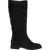 CURIOSITE Suede boots Black