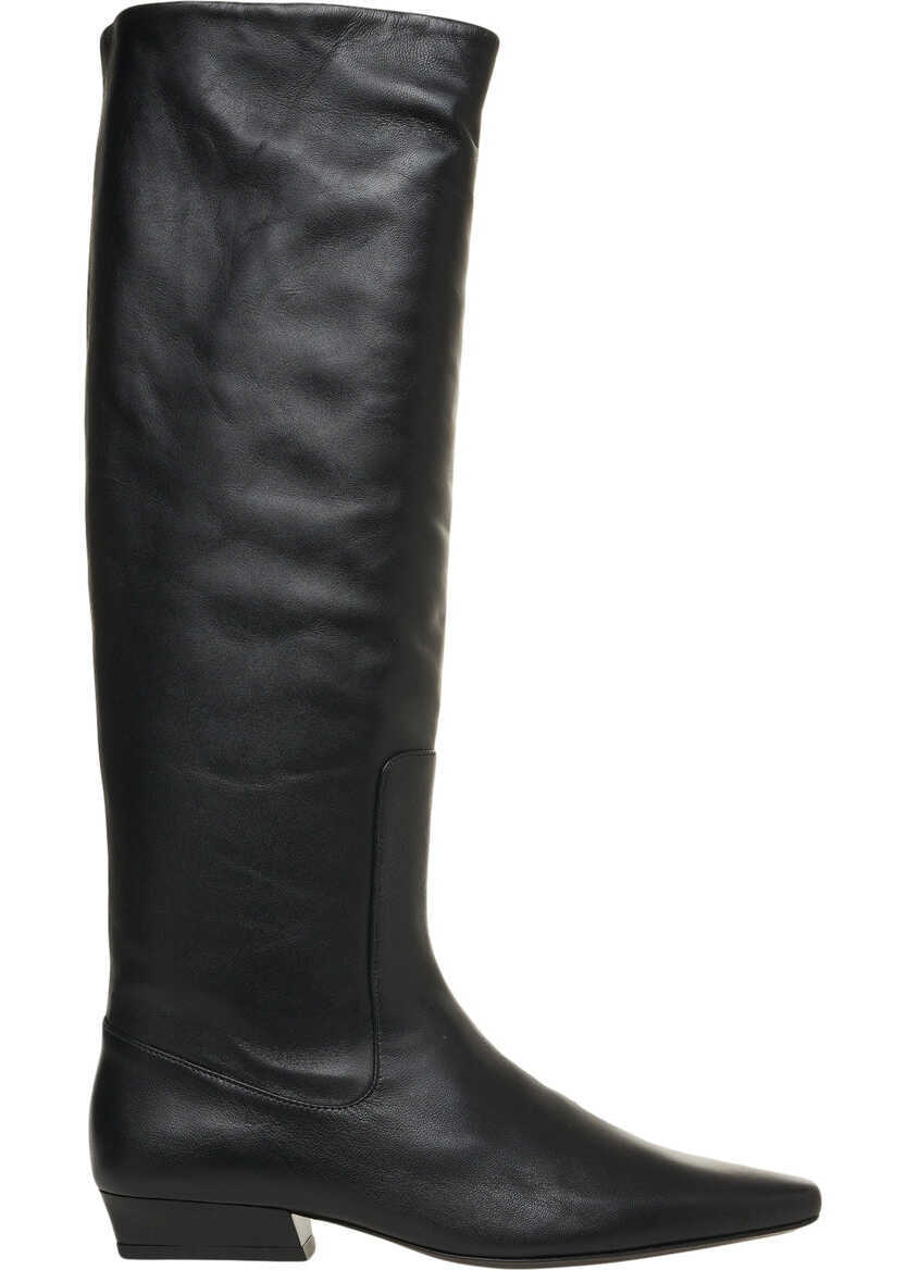 Cizme de iarna STAUD Leather boots Wally Black Femei (BM 19034032) 2