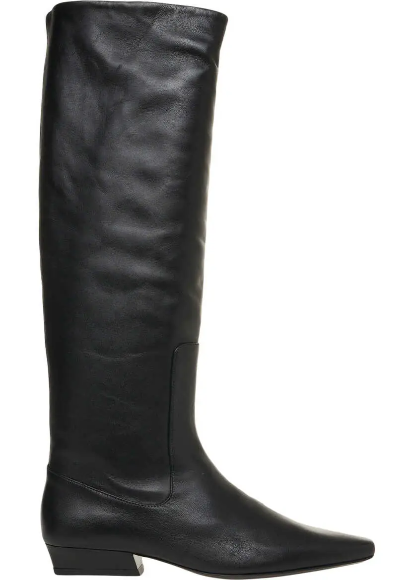 Cizme de iarna STAUD Leather boots Wally Black Femei (BM 19034032) 1