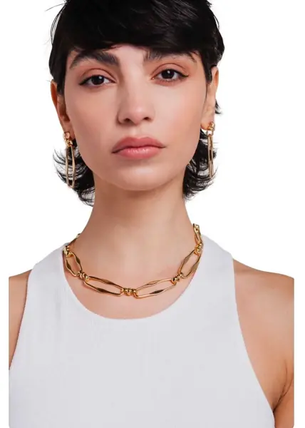 Bijuterii FEDERICA TOSI Necklace Sylvie Gold Femei (BM 19034107) 3