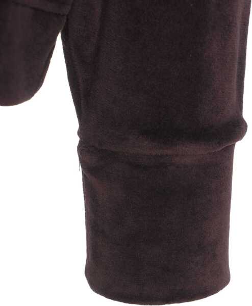 Bluze de trening Majestic Filatures Velvet hoodie with zipper Brown Femei (BM 19034113) 4