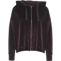 Bluze de trening Velvet hoodie with zipper Femei