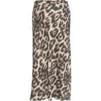 Fuste lungi Dama - Fuste lungi Jucca Maxi skirt with animal print Brown Femei (BM 19034137) - B-mall.ro