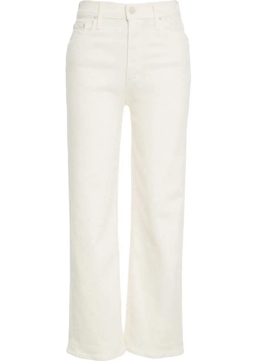 Blugi drepti MOTHER Jeans The Rambler White Femei (BM 19034176) 2