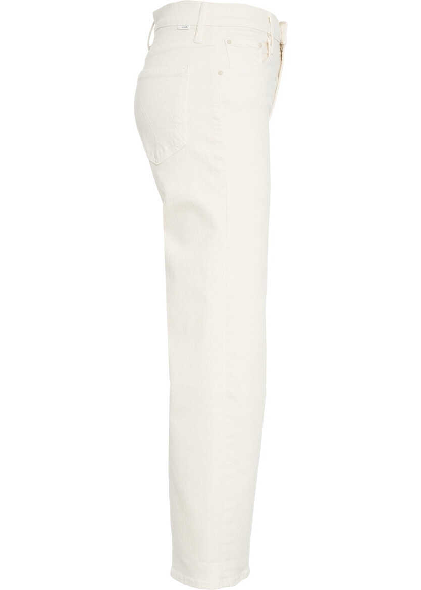 Blugi drepti MOTHER Jeans The Rambler White Femei (BM 19034176) 3