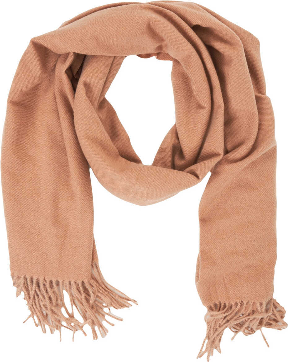 Esarfe Liu Jo Scarf with fringe details Brown Femei (BM 19034179) 2