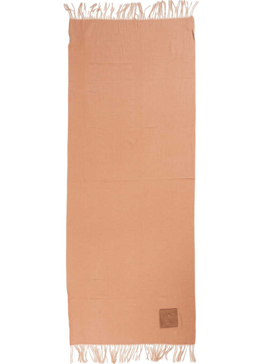 Esarfe Liu Jo Scarf with fringe details Brown Femei (BM 19034179) 3