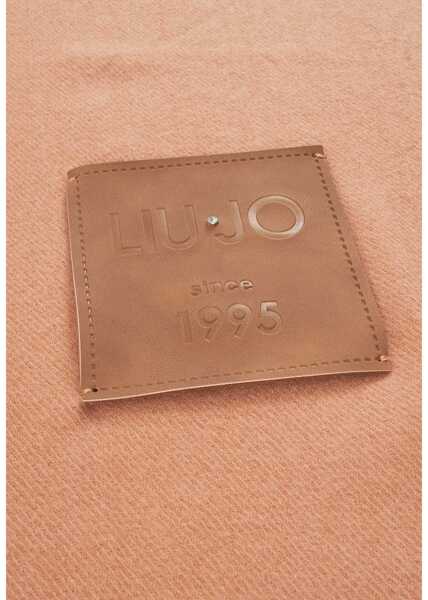 Esarfe Liu Jo Scarf with fringe details Brown Femei (BM 19034179) 4