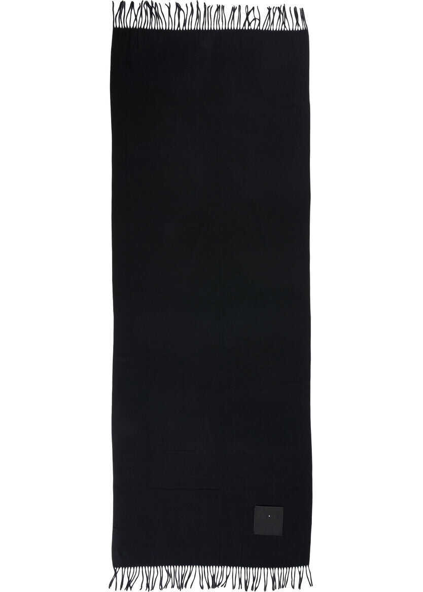 Esarfe Liu Jo Scarf with fringe details Black Femei (BM 19034179) 3