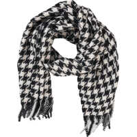 Esarfe Scarf with houndstooth pattern Femei