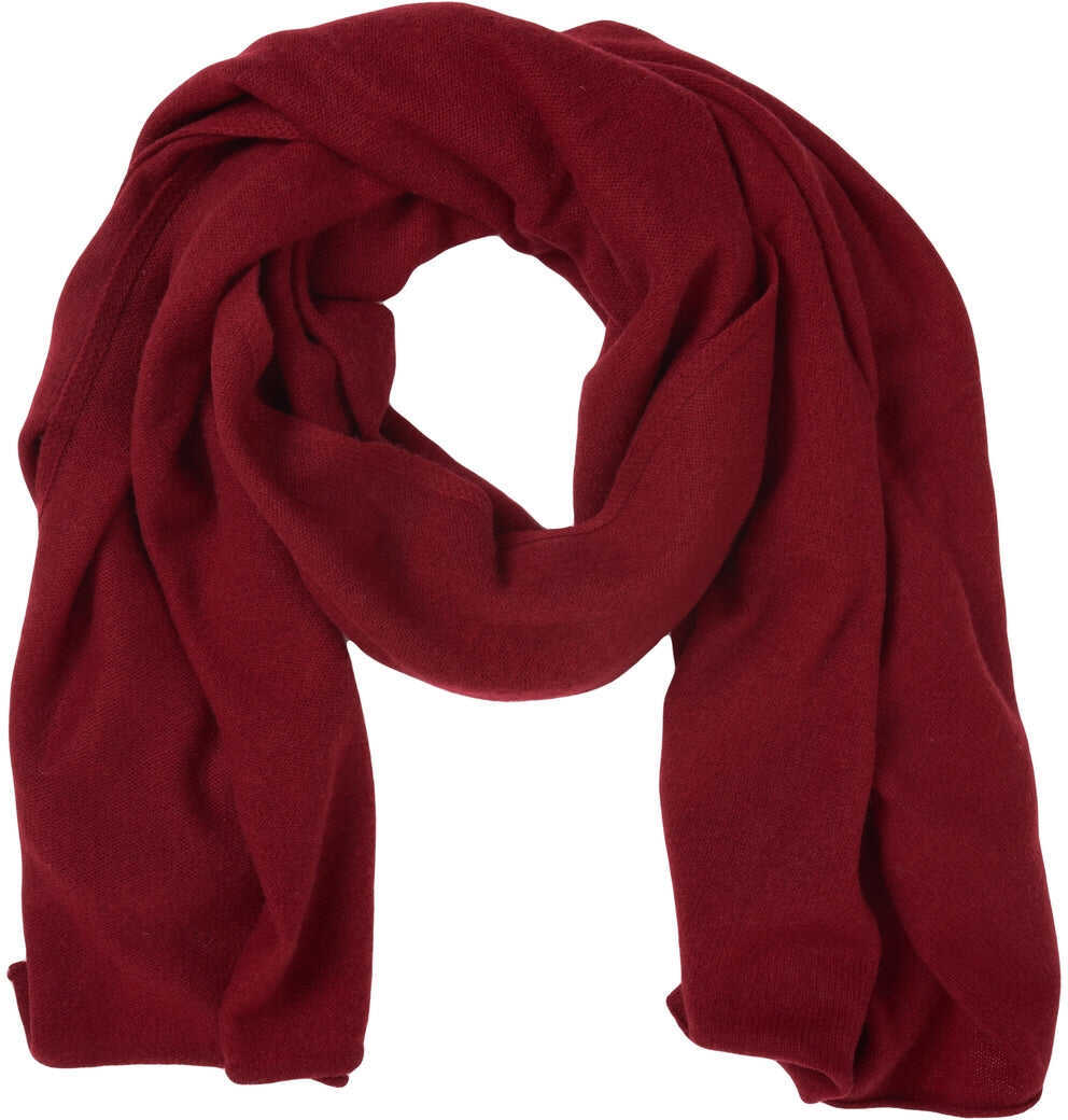 Esarfe CRUSH Cashmere scarf Red Femei (BM 19034197) 2