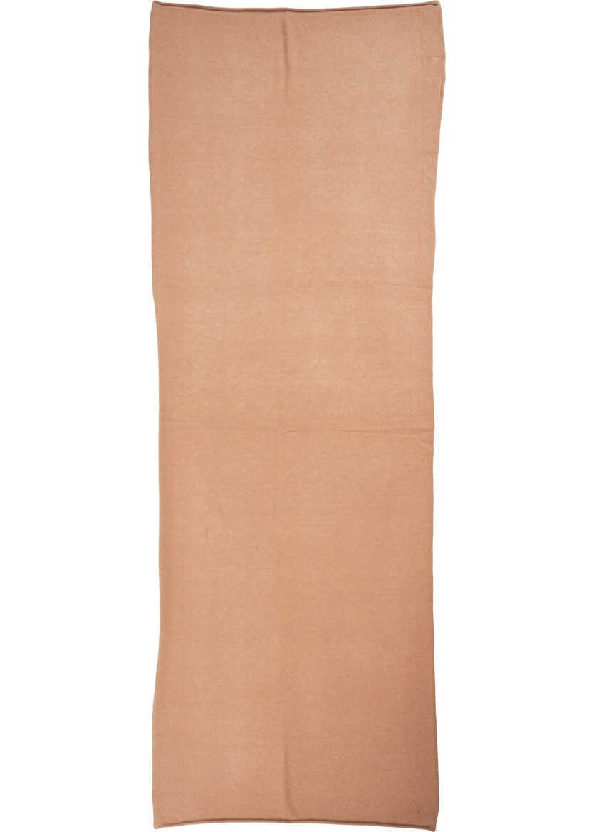 Esarfe CRUSH Cashmere scarf Brown Femei (BM 19034197) 3