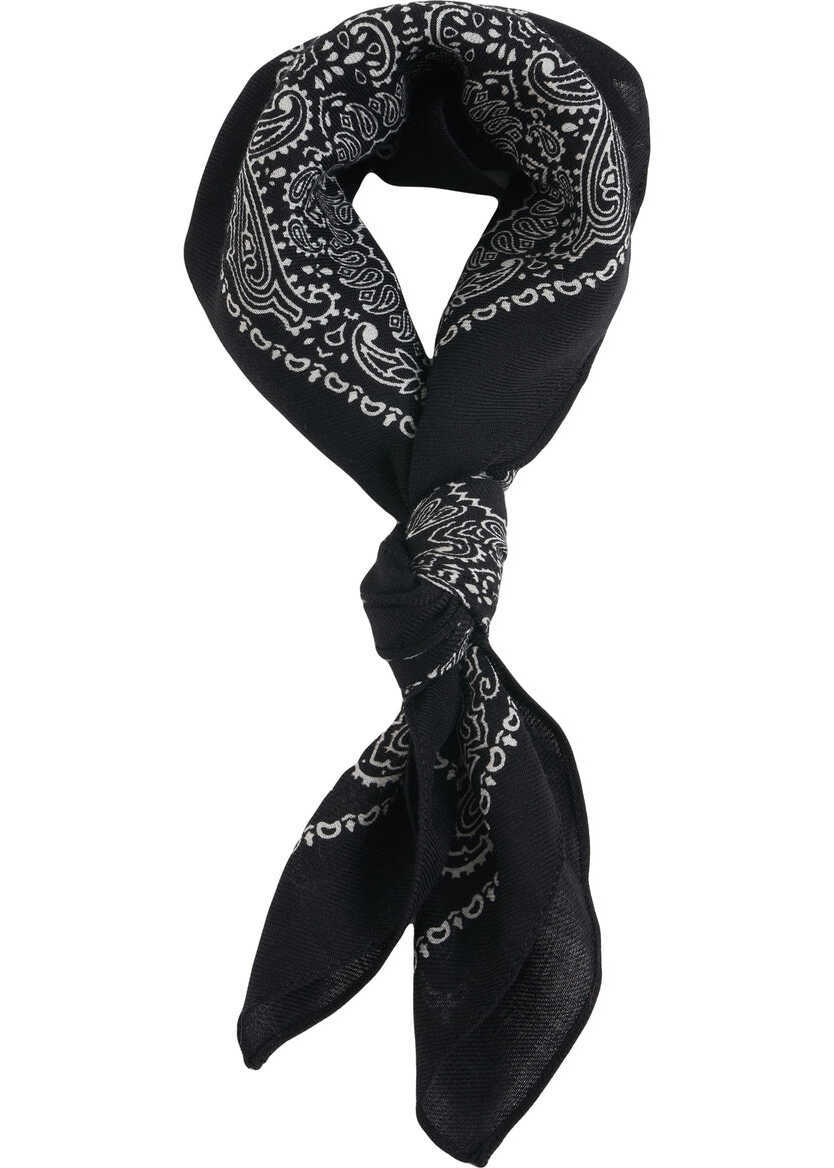 Esarfe Destin Printed neckerchief JUDY MINI Black Barbati (BM 19034203) 1