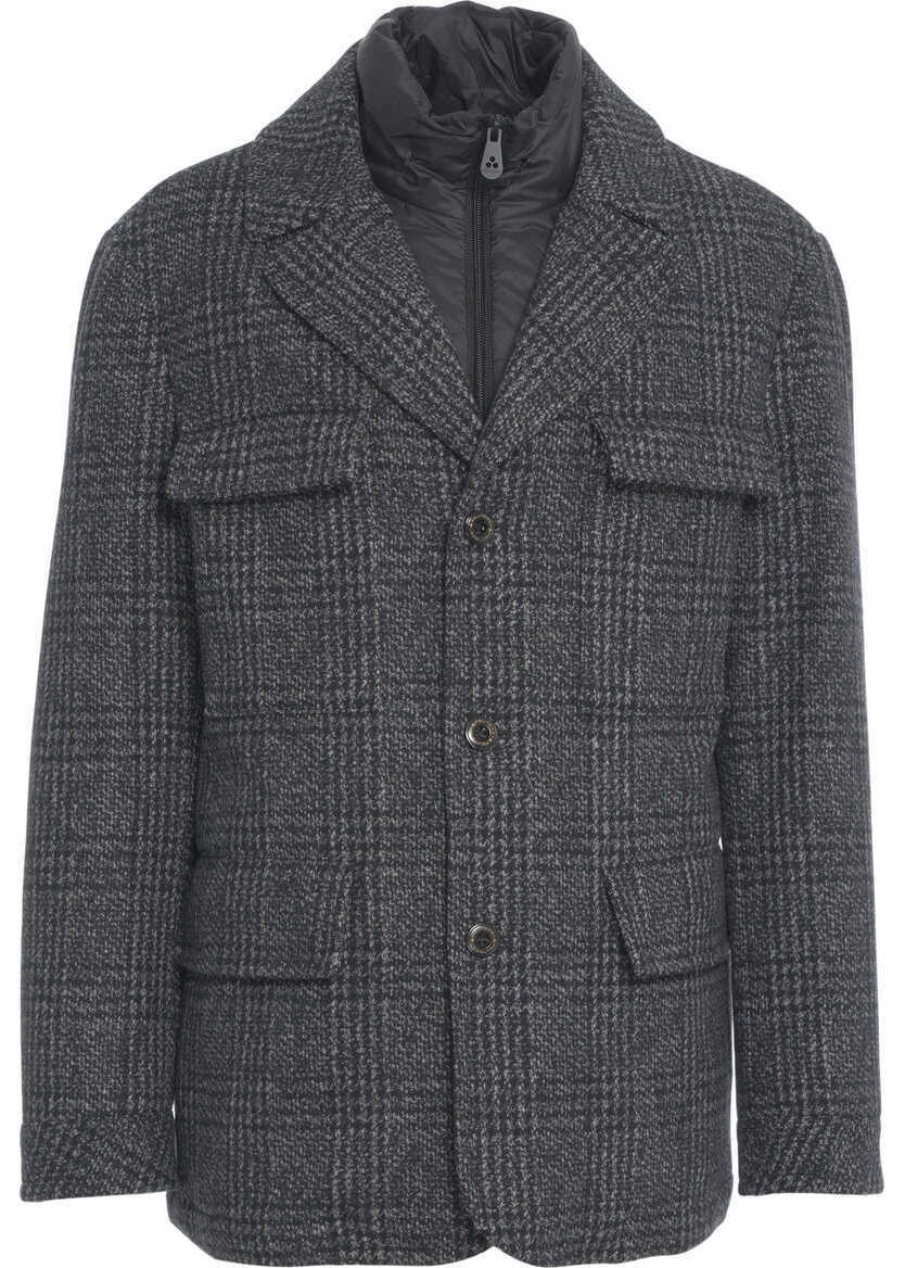 Jachete Peuterey Glencheck Jacket Grey Barbati (BM 19034212) 2