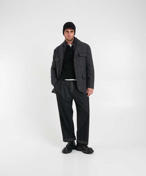 Jachete Peuterey Glencheck Jacket Grey Barbati (BM 19034212) 3