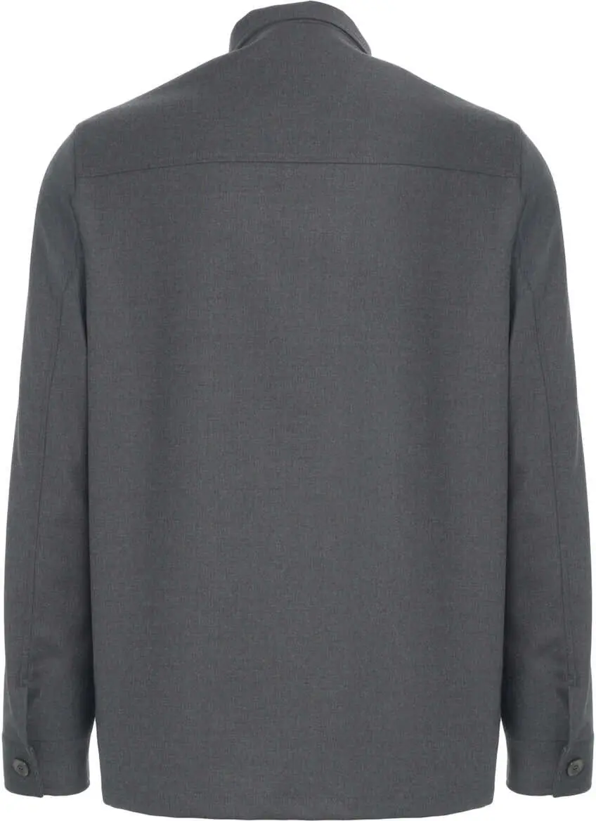 Jachete Cruna Overshirt Bruges Grey Barbati (BM 19034218) 3